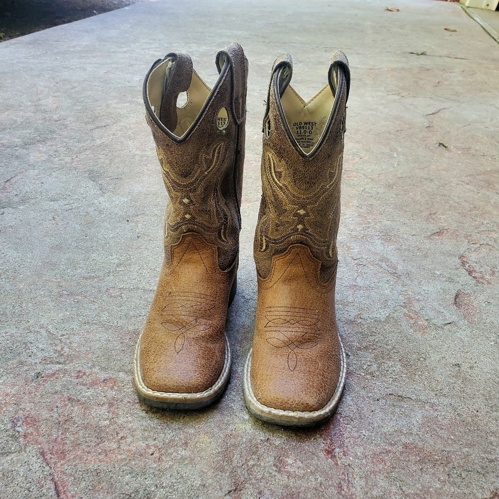Old West kid cowboy boots